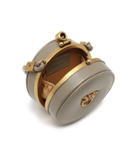 Кожаный клатч MINI VITELLO SHINY VINT Pinko - серый(101777 A106)
