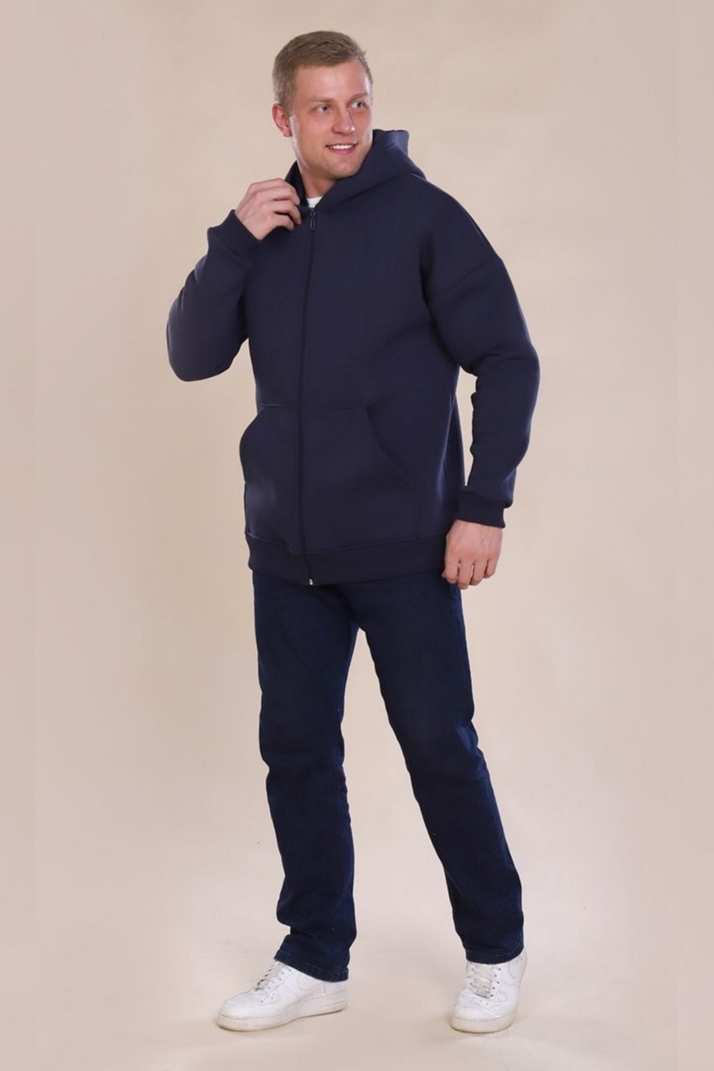 Толстовка 889 с начёсом Zipper