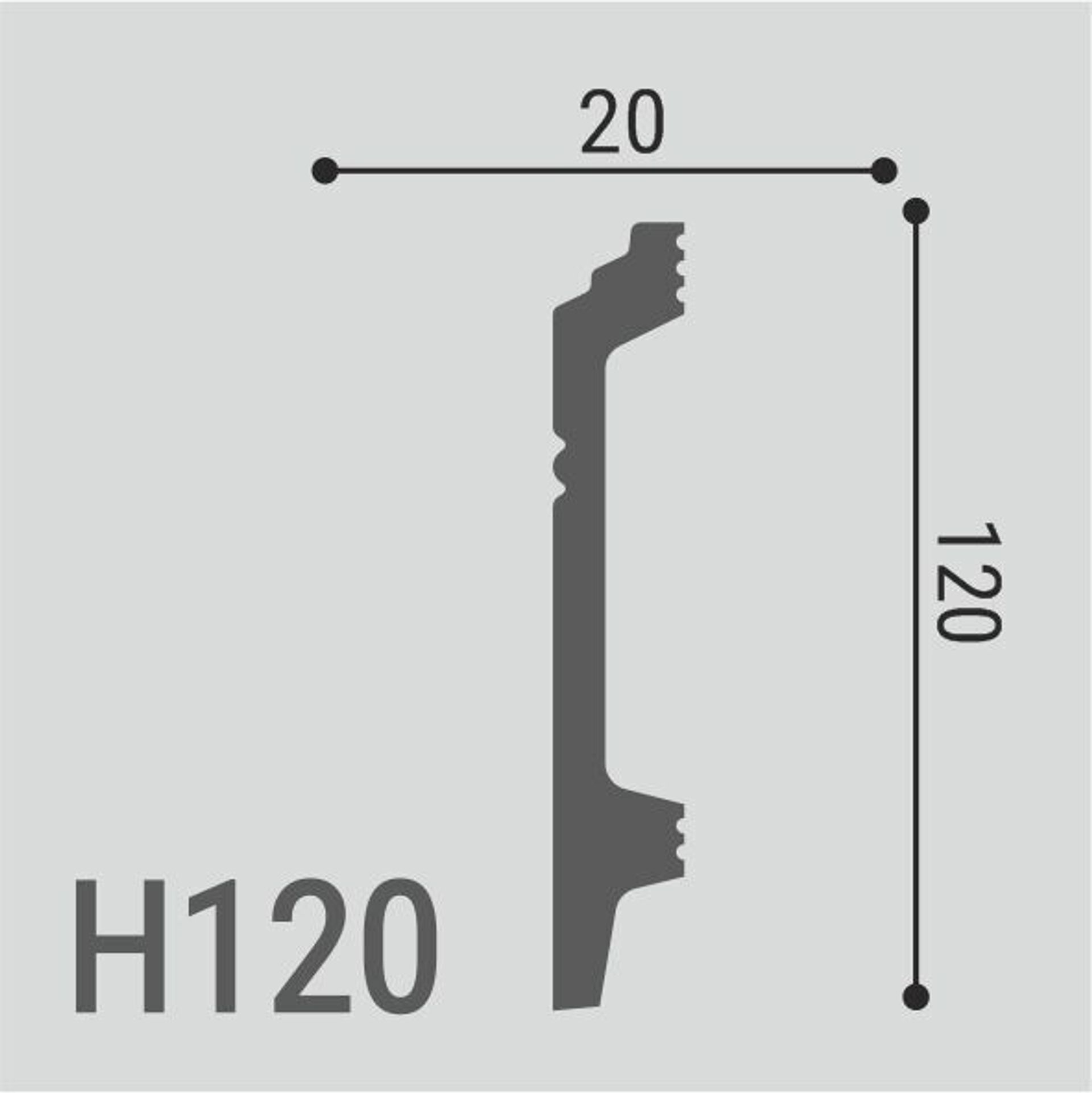 Плинтус напольный  XPS POLYMER Н 120