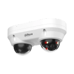 2х IP-камера видеонаблюдения уличная купольная с ИИ Dahua DH-IPC-HDBW2449FP-AS-E2-IL-0360B