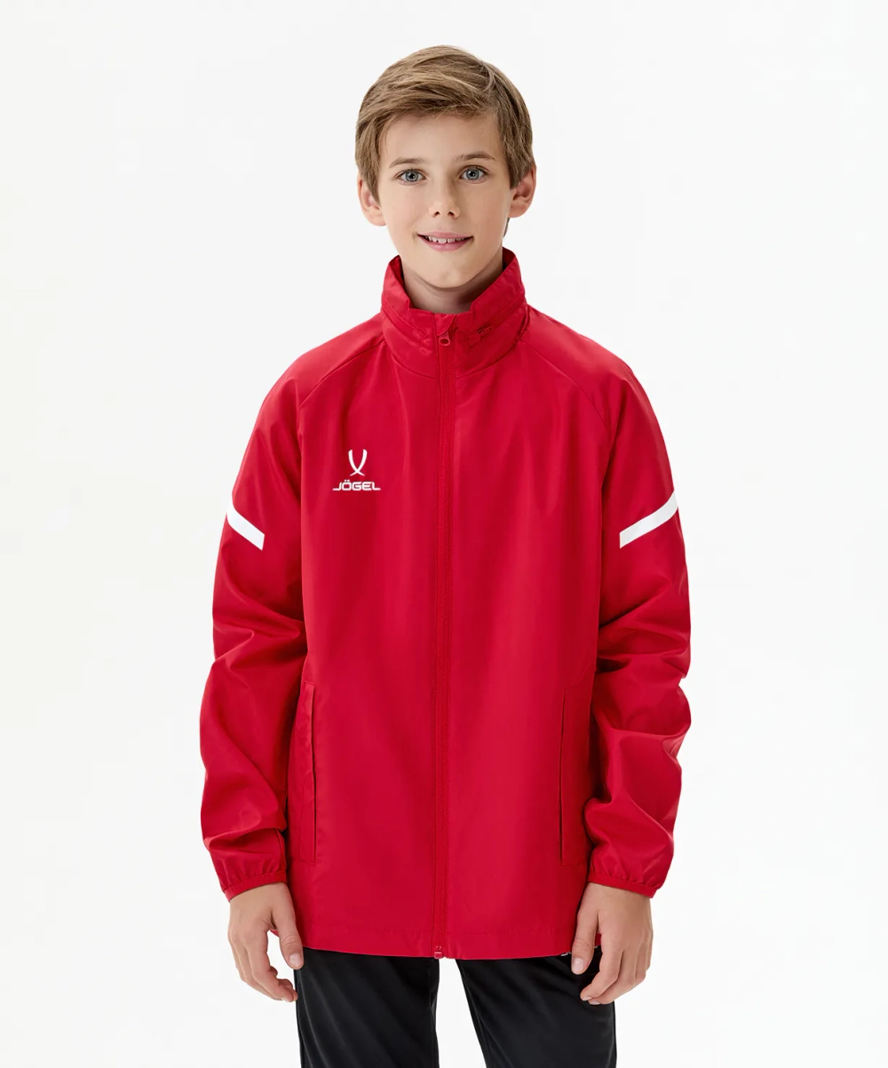 Куртка ветрозащитная CAMP 2 Rain Jacket, красный, детский