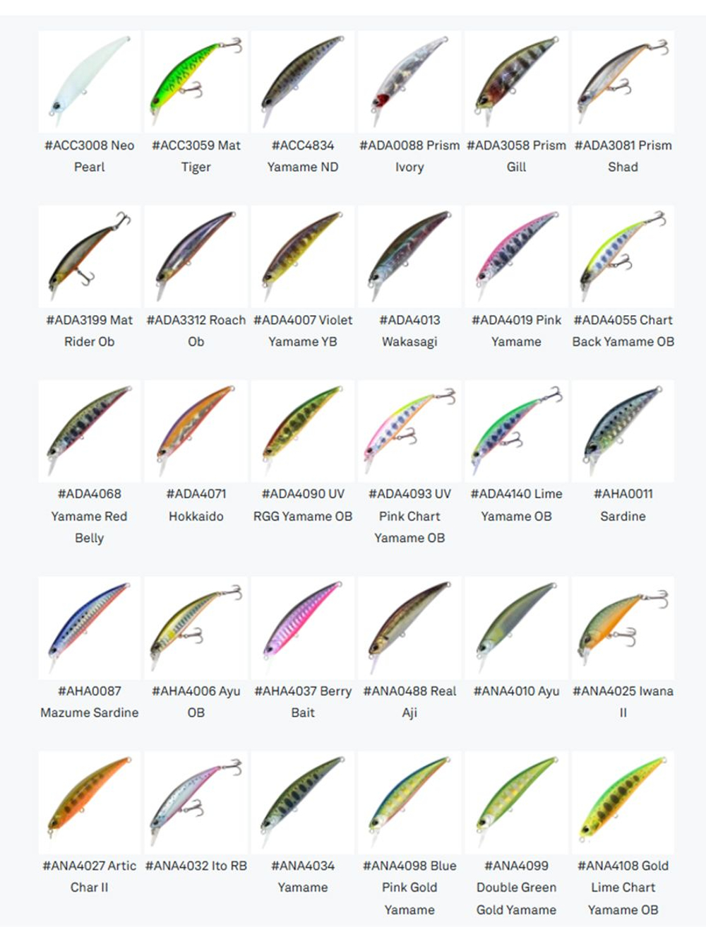 Воблер DUO Spearhead Ryuki 70 S, ANI4010 Pearl Ayu
