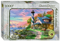 Пазл Step Puzzle , 1000 деталей, "Домик у моря" (Авторская коллекция), арт.79553, от 12 лет