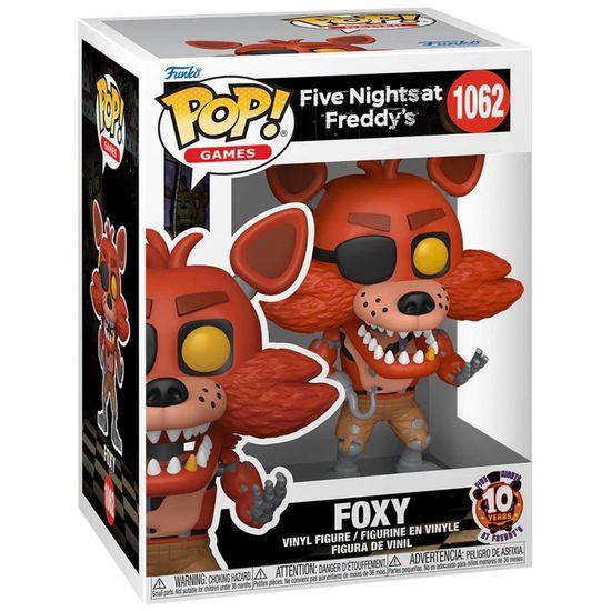 Фигурка Funko POP! Games — FNAF 10th Foxy (№1062) 87115