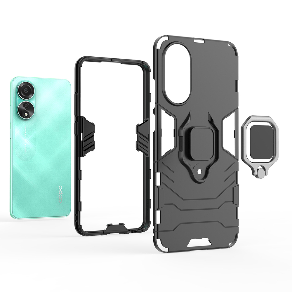Противоударный чехол с кольцом Panther Case для OPPO A78