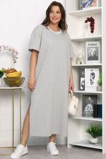 Платье Ривьера (серое) П13866-1М LT Collection