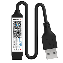 RGB ленты контроллер блютуз управление телефоном + пульт 5V