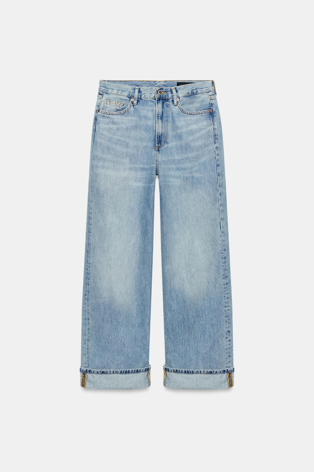 ДЖИНСЫ BAGGY СО СРЕДНЕЙ ПОСАДКОЙ — ZW COLLECTION — ZARA