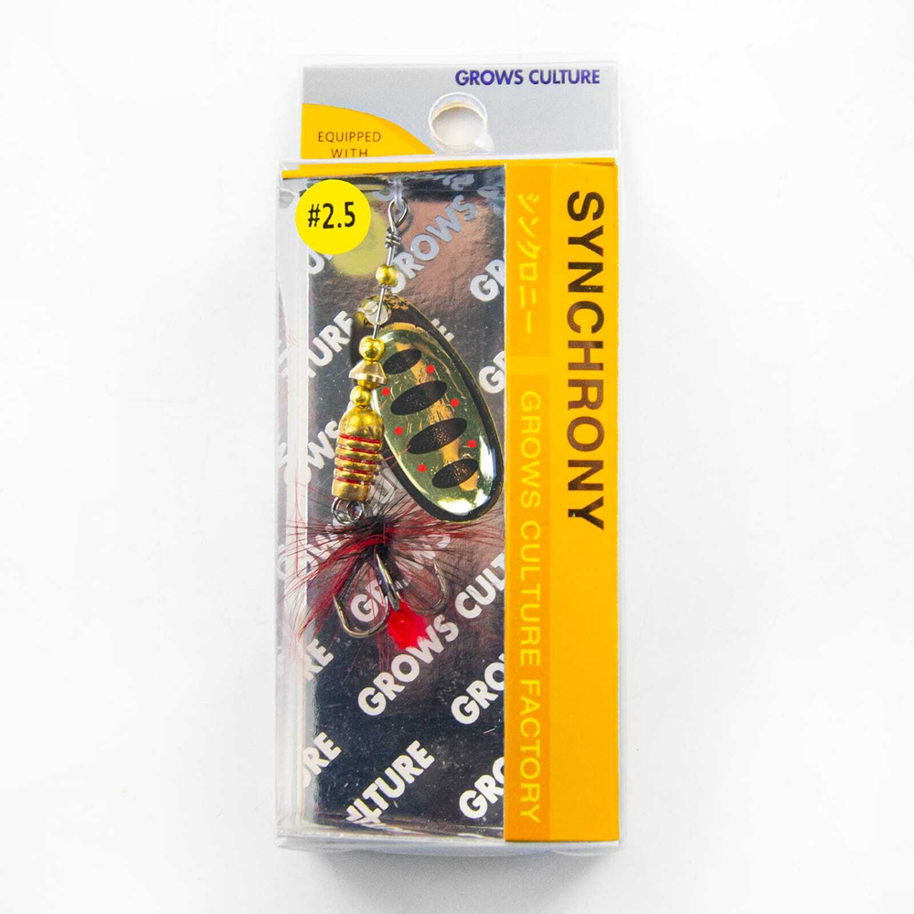 Блесна вращающаяся 2.5" (реплика Synchrony)