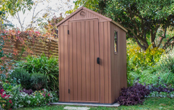 Пластиковый сарай Keter Darwin 4x6 brown
