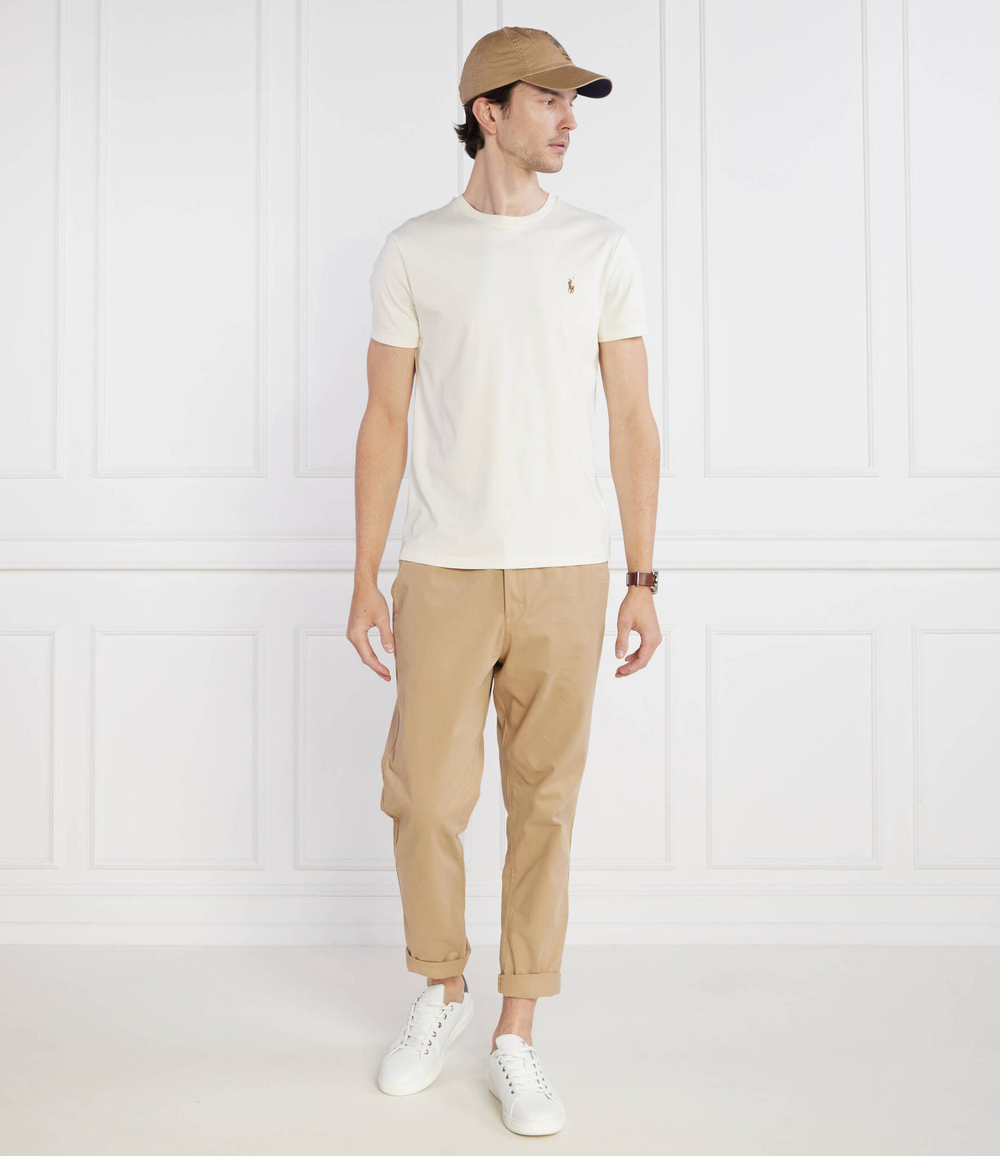 Футболка POLO RALPH LAUREN - кремовый(710740727)