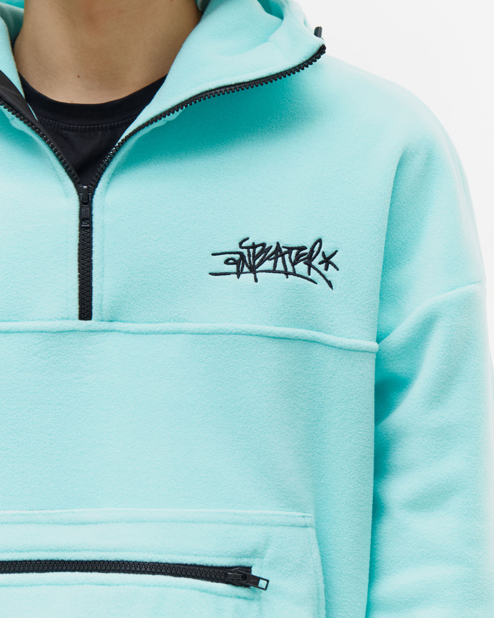 Толстовка Anteater Hoodie Fleece Мятный