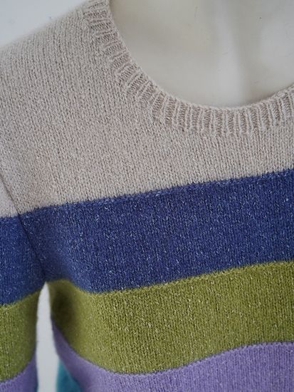 Свитер "Глазго" из пряжи Supersoft Knoll Yarns