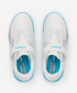Бутсы зальные Evofly IN Talant White/blue, детский