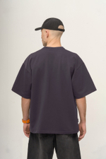 Футболка KUL'TURA OverSize "Basic" Фиолетовый