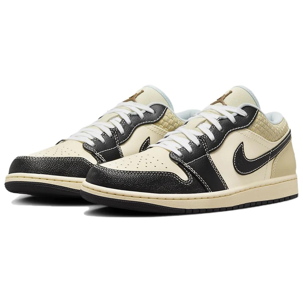 Jordan 1 Low Se Coconut Milk Black Muslin