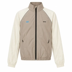 Кофта для мальчика теннисная BOSS x AO Kids Technical Fabric Logo - stone khaki
