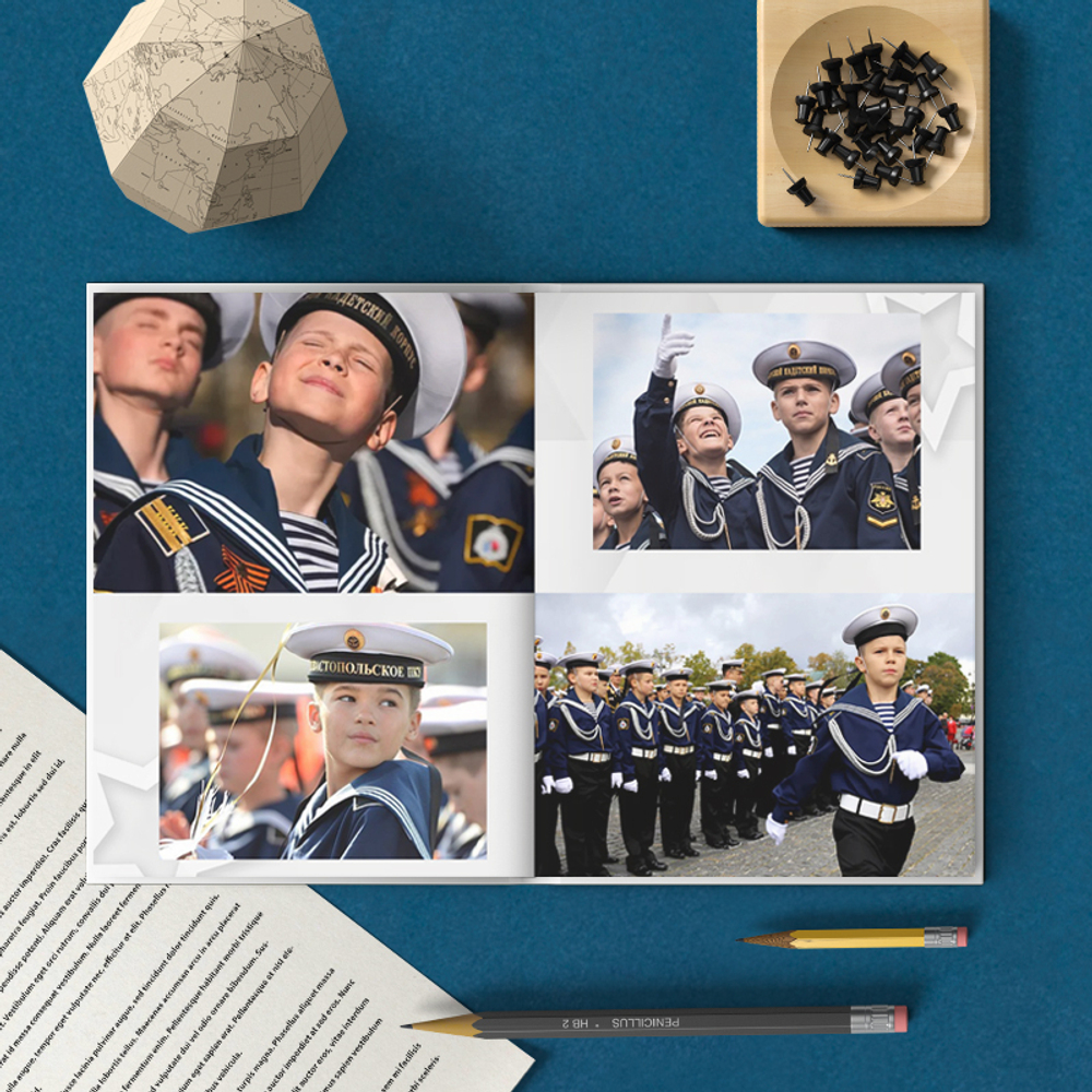 PSD-Шаблон фотокниги "Родина"