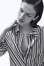 Платье-рубашка с панелью на завязке - H&M