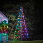 Ёлка светодиодная конусная Twinkly Light Tree RGBW 450 диодов 3 м IP44 Generation II
