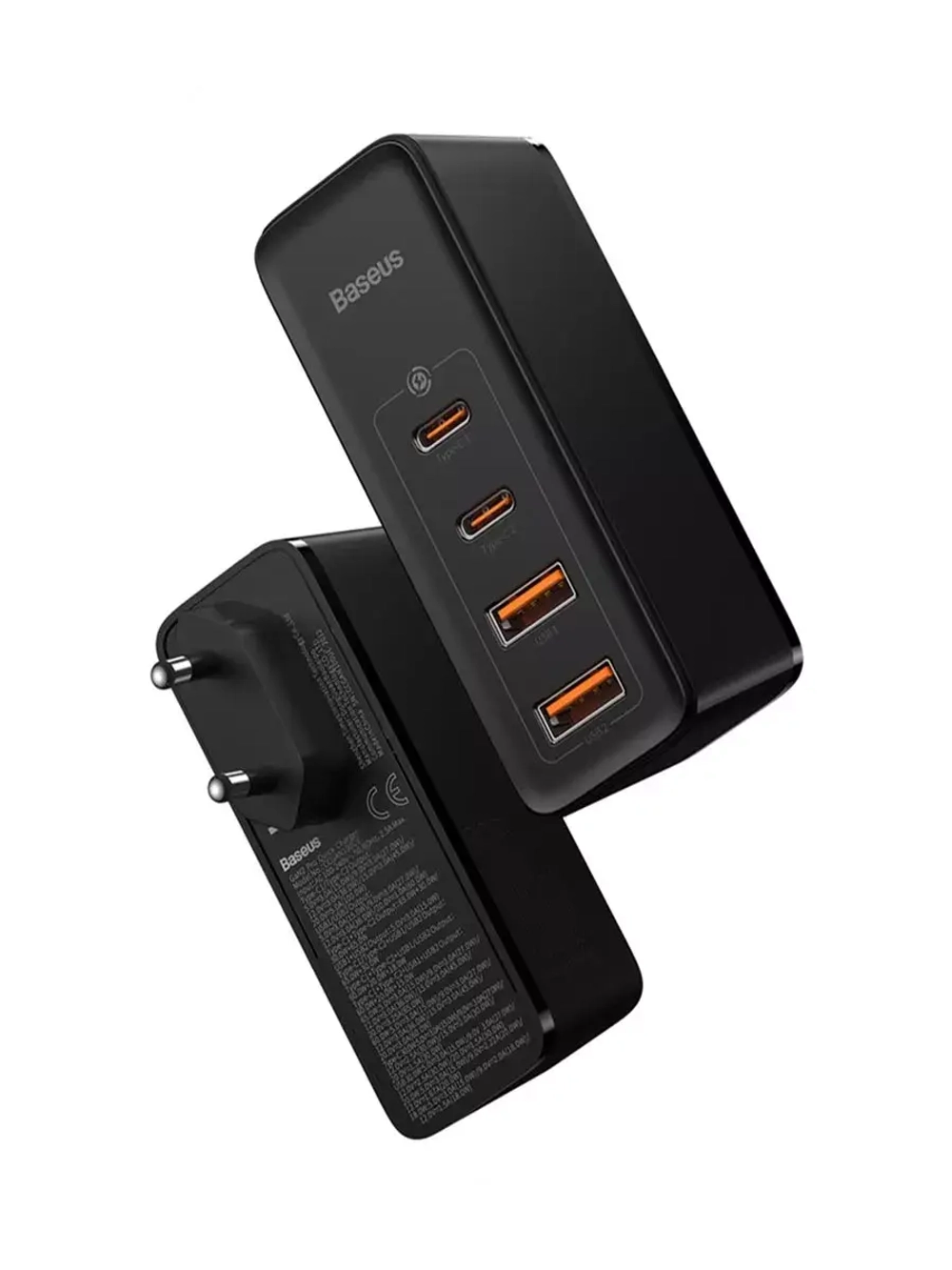 Быстрое зарядное устройство Базеус 100W. Блок питания Gan.