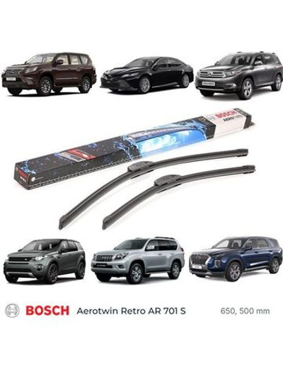 Щетки стек-ля Camry, Prado, Highlander II, Discovery Sport,KIA Carnival IV c 2020 650/500мм