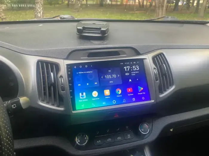Магнитола для KIA Sportage 3 2010-2016 (без штатного усилителя) - Teyes CC3 монитор 9" QLED на Android 10, Быстрая, CarPlay, 4G SIM-слот