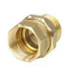 Соединитель латунь американка Ду 50 (2") прямой ВР/НР LD LD.65.520.50