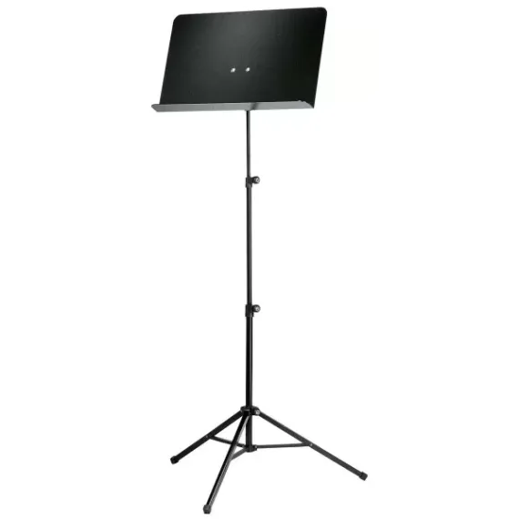 K&amp;M 10068-000-55 пюпитр оркестровый усиленный, сталь, черный
