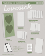(ПРЕДЗАКАЗ) Альбом CHAERYEONG - LOVESICK 1st Mini Album POCAALBUM RANDOM Version