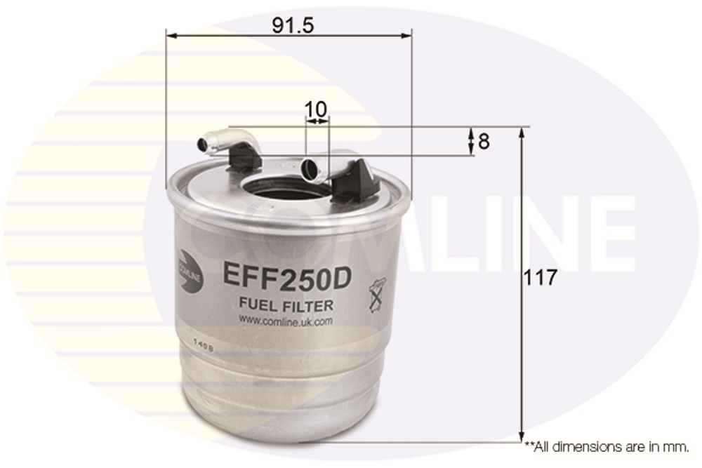 COMLINE - EFF250D-CML - Fuel Filter