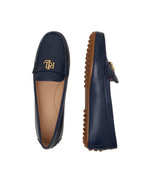 Кожаные мокасины barnsbury LAUREN RALPH LAUREN - темно-синий(802852847)