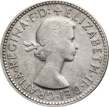 1 шиллинг 1955 Австралия