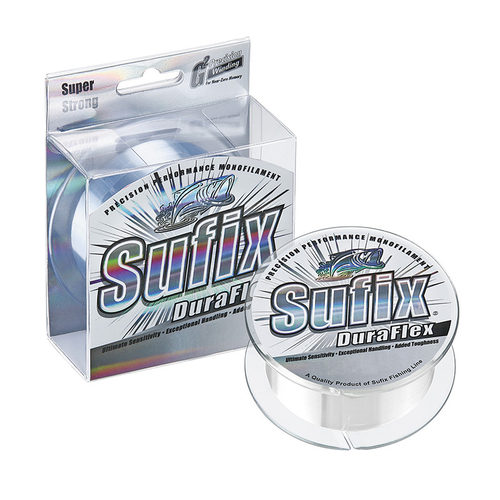 Леска SUFIX Duraflex x10 прозрачная 100 м 0.16 мм 3,1 кг