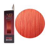 RUZZA Шнур X8 PC 150м Fluo Orange 0,148мм 5,9кг/13lb