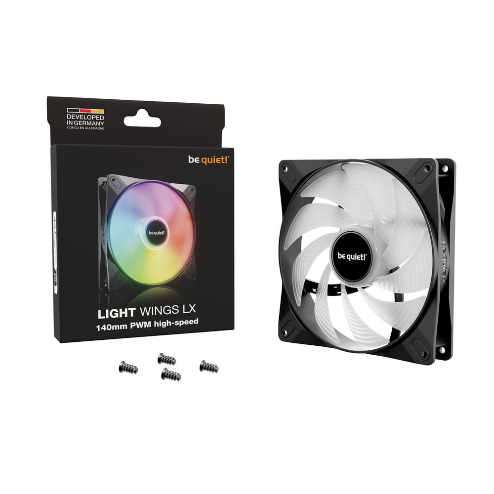 Вентилятор для компьютерного корпуса Bequiet! Light Wings LX 140mm PWM high-speed