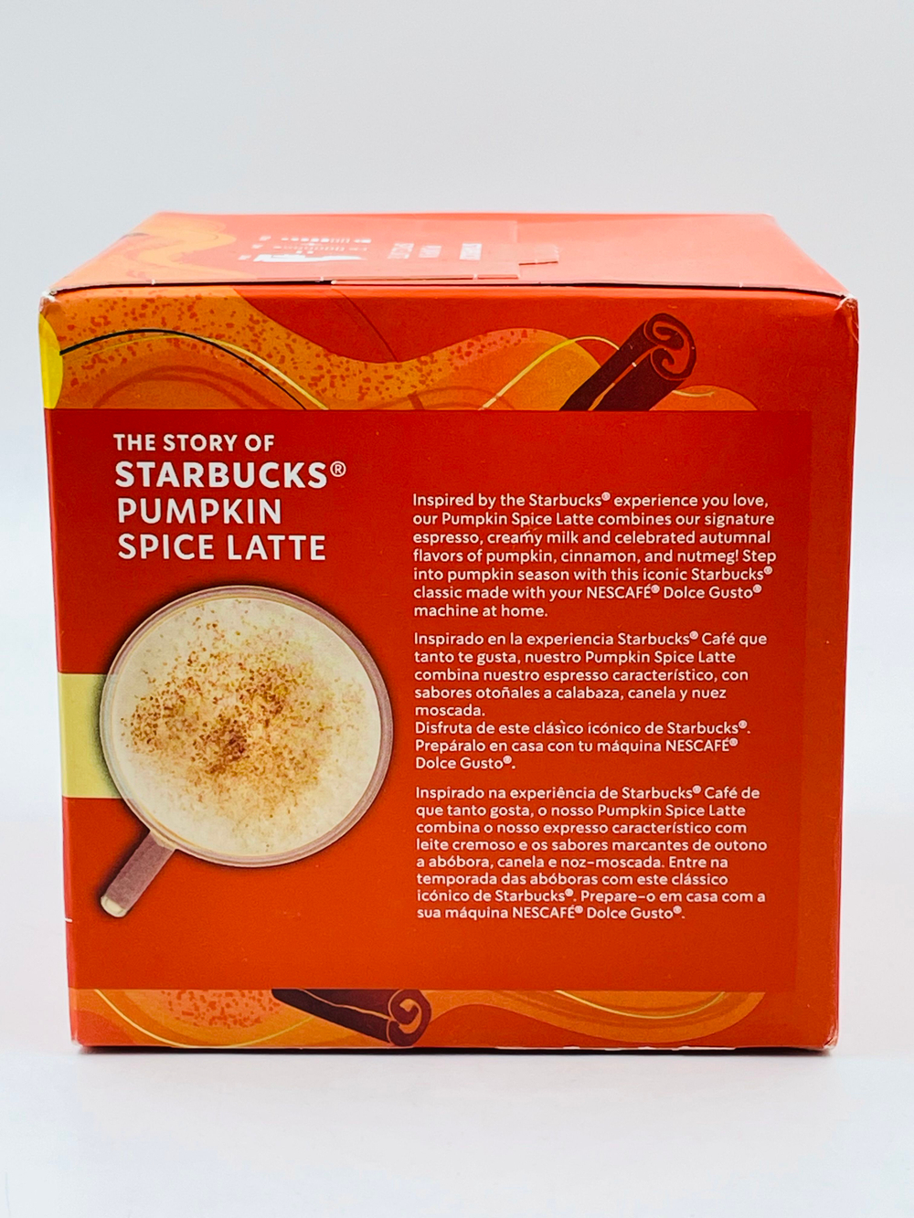 Кофе капсульный Starbucks by Nescafe Dolce Gusto Pumpkin Spiced Latte, 6 порций