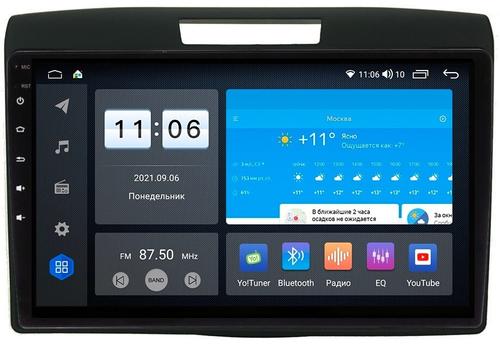Магнитола для Honda CR-V 2012-2018 - ZX580R9-7862 Android 10, Быстрая, SIM-слот