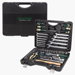 Набор инструментов 110пр.1/4''&amp;1/2''(6-гран)(5-32мм) RockForce RF-41101-5