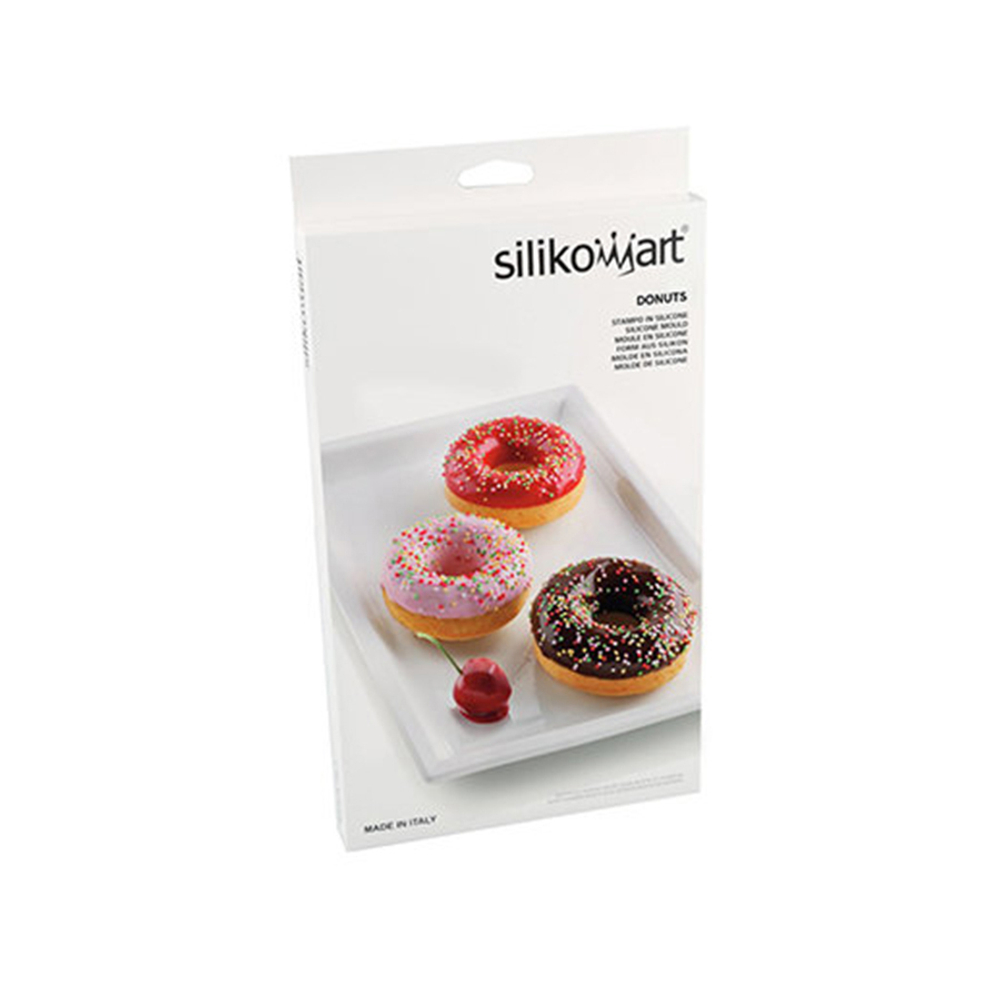 Форма для приготовления пончиков donuts 18 х 33 см силиконовая