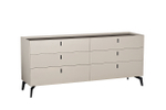 Комод Garda Decor светлый 156*43,5*70 см