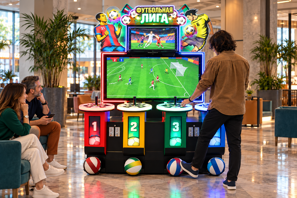 Видео симулятор Fantasy Soccer — игровое оборудование