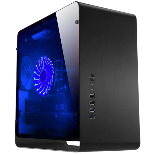 Корпус Mini-Tower JONSBO UMX3W, черный, Micro-ATX (UMX3W Black)