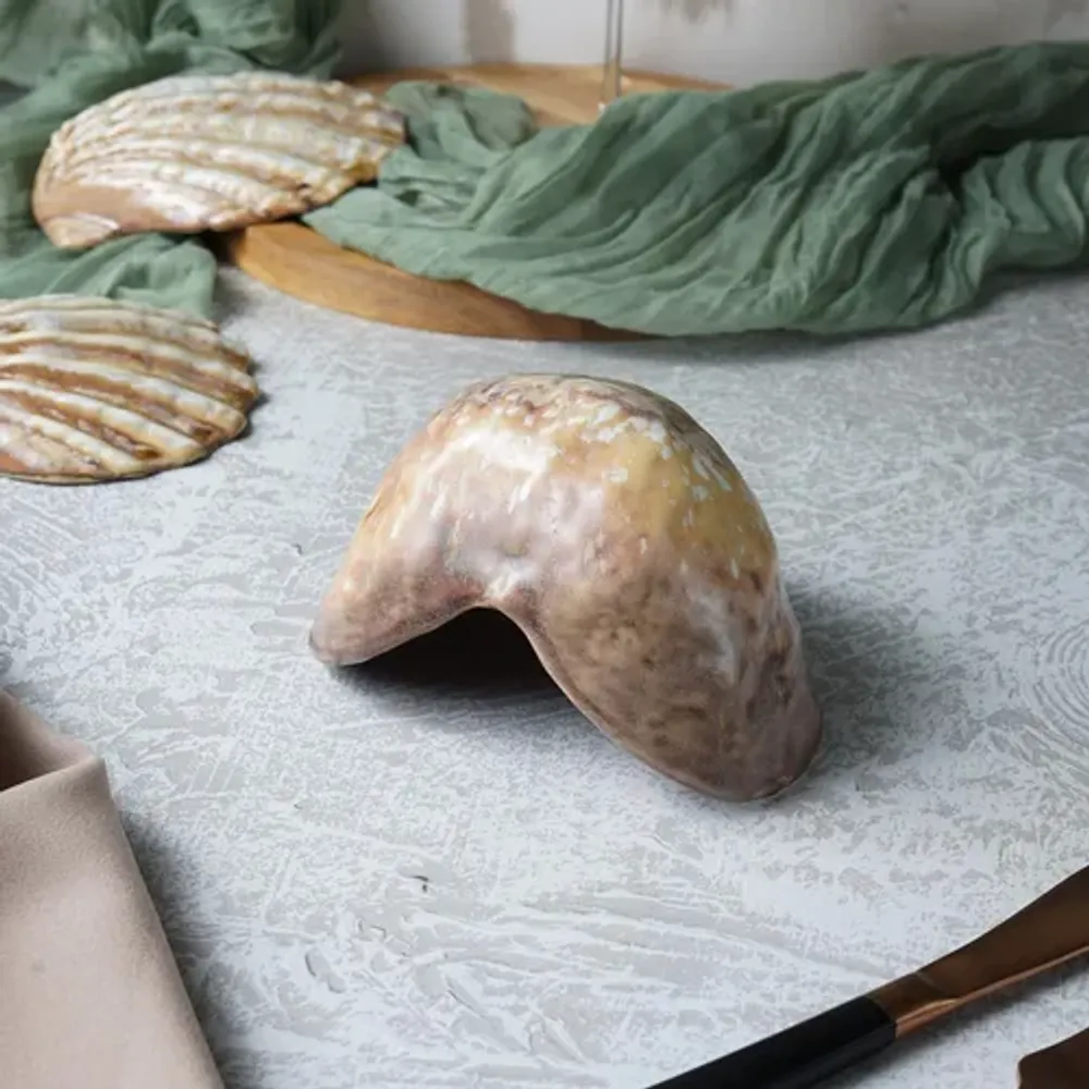 Салатник 100 мл 13*13 см h8,5 см емкость для закусок Pearl Shell Frutti di Mare P.L. [1]