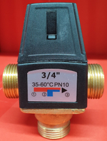 Термост.клапан для ГВС  3/4"(35-60гр) ARCOBALENO (аналог "ESBE"VTA321- 3/4"(35-60гр)