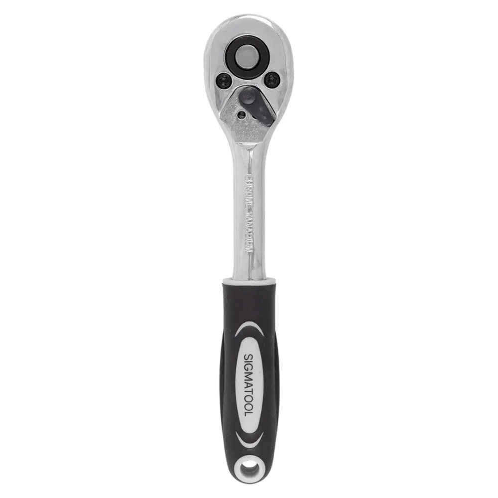 Трещотка реверсивная 1/4''(L-155мм, 24зуб) SIGMATOOL Sigmatool-80222