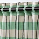 Штора IKEA GLANSHAGTORN (ГЛАНШАГТОРН), Зеленый, 300х250 см