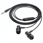 Гарнитура Borofone M67, вакуумные, разъем Jack, кабель 1.2 м Black