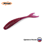 Силиконовая приманка "Minoga" PULSAR 3,0"(8шт) 75мм, 1,2гр, цвет 021