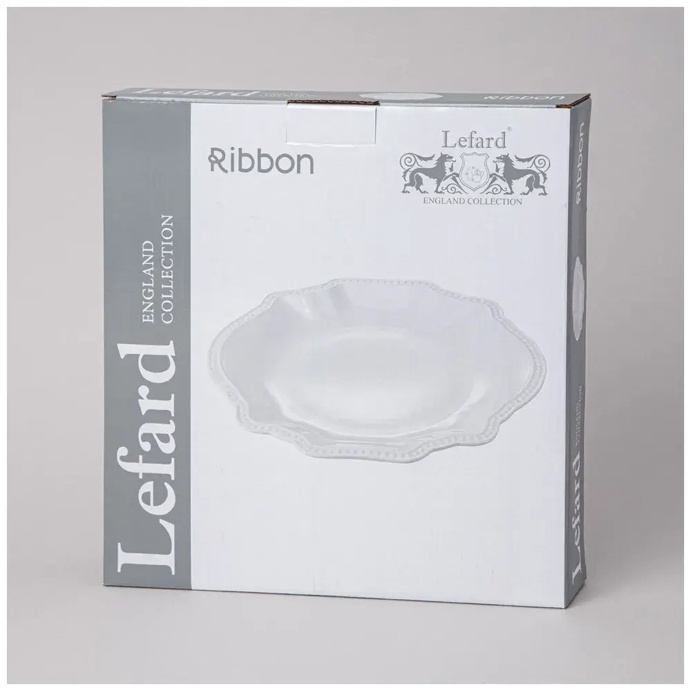 ТАРЕЛКА ОБЕДЕННАЯ LEFARD "RIBBON" 26,5*25,5*2,5 СМ